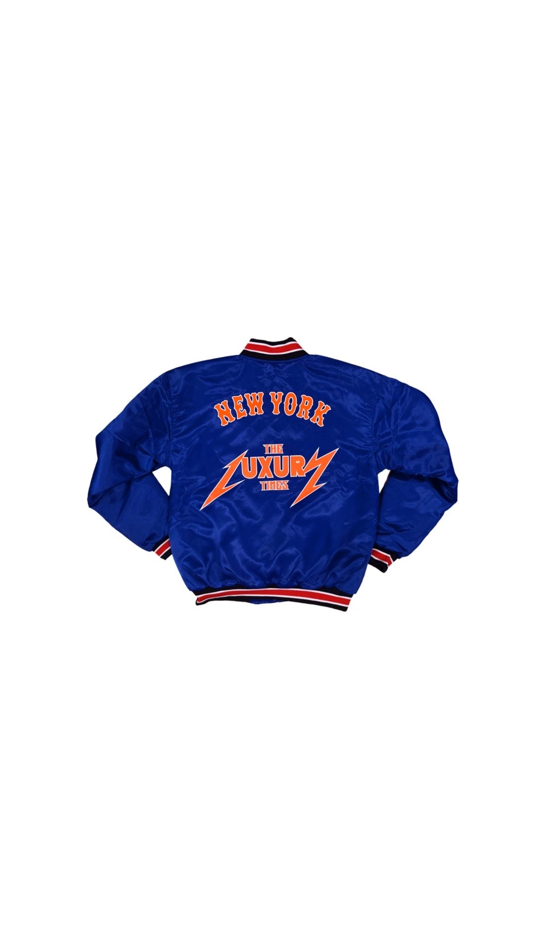 Vintage 90s NY Mets Black Satin Bomber Jacket – The Luxury Times World