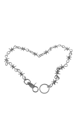 Barbed Wire Wallet Chain