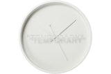 Virgil Abloh x IKEA MARKERAD "TEMPORARY" Wall Clock White